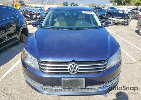 2014 Volkswagen Passat Se z USA, uszkodzony, nr VIN 1VWBN7A30EC054011